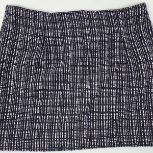 Kenar Tweed Purple Black‎ White Skirt Size 10